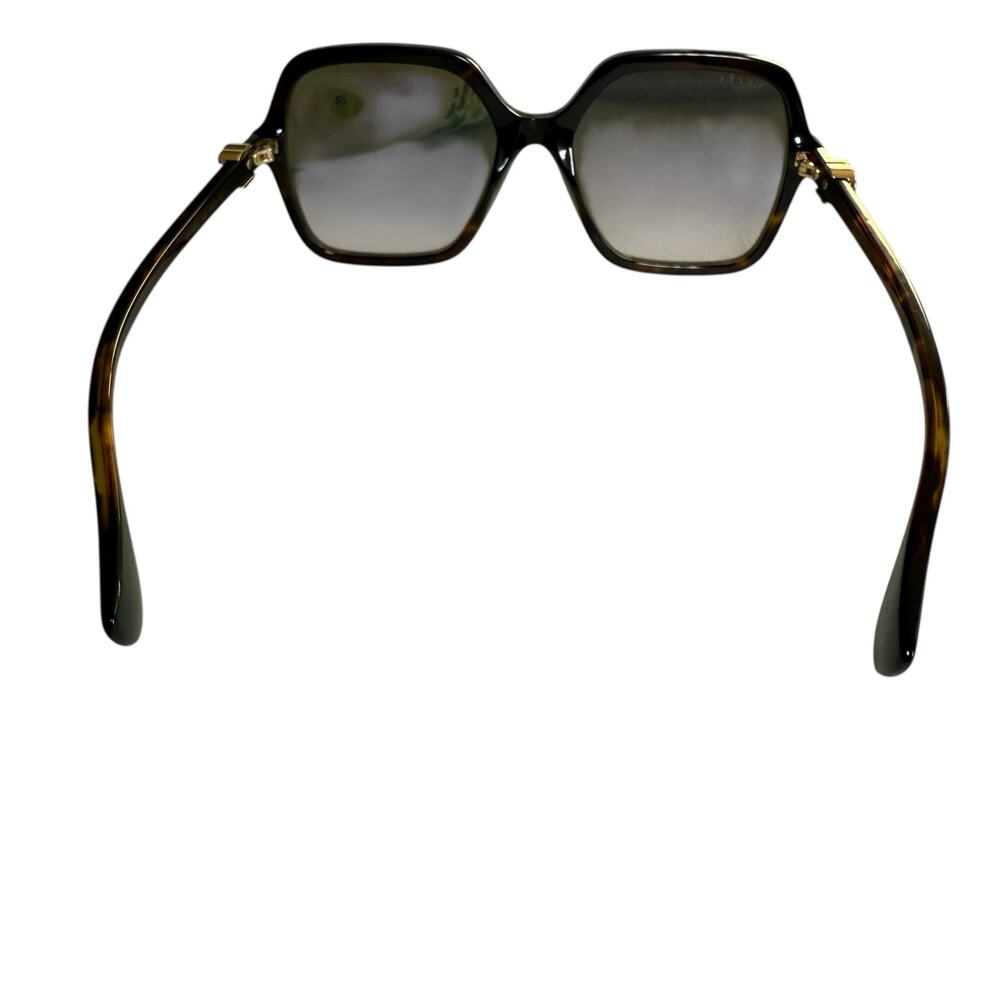 Gucci GG1072S Brown Tortoiseshell Square Sunglasses - Picture 14 of 16